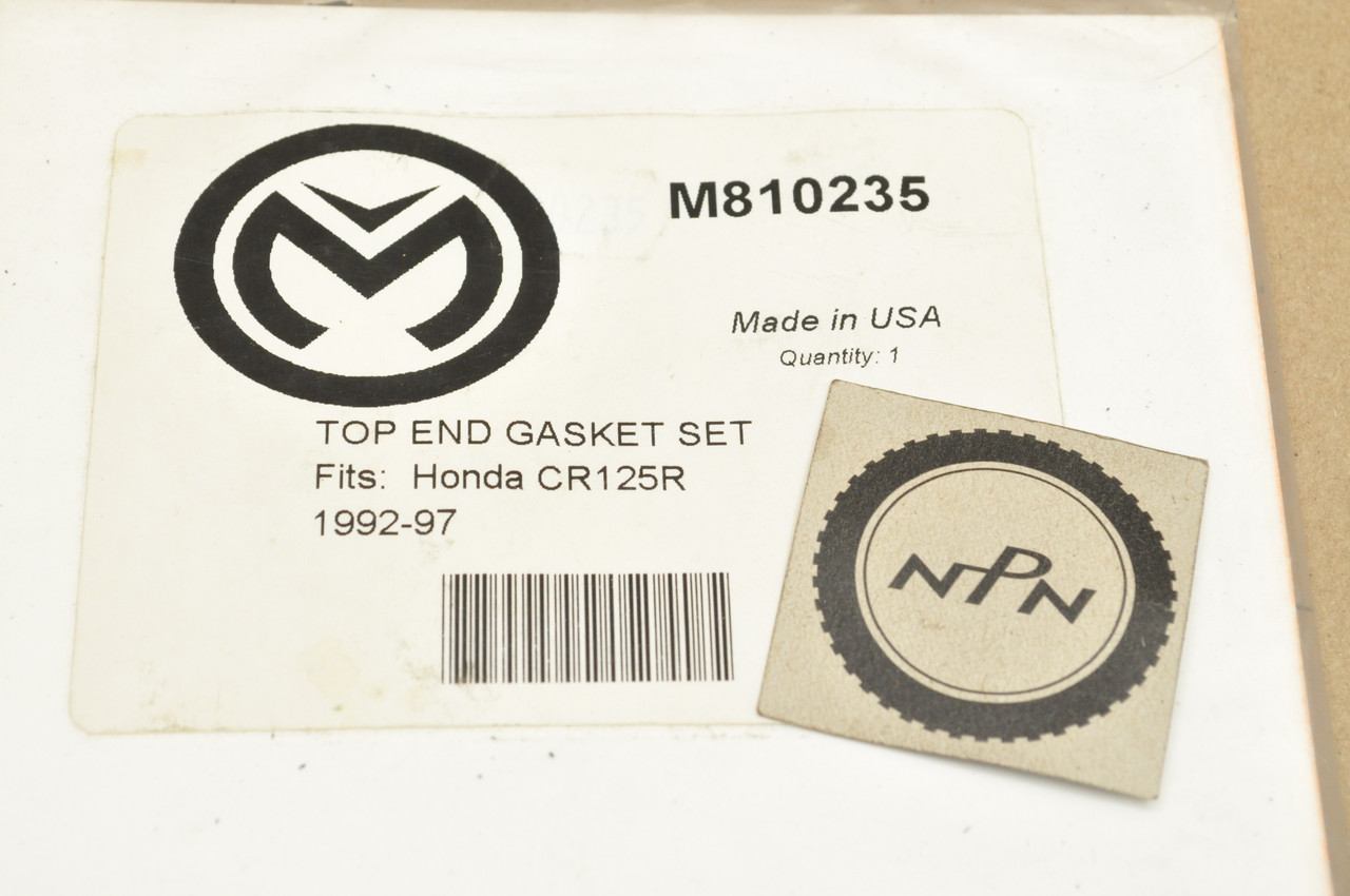 NOS Honda 1992-97 CR125 R Cylinder Top End Gasket Kit 12251-KZ4-701