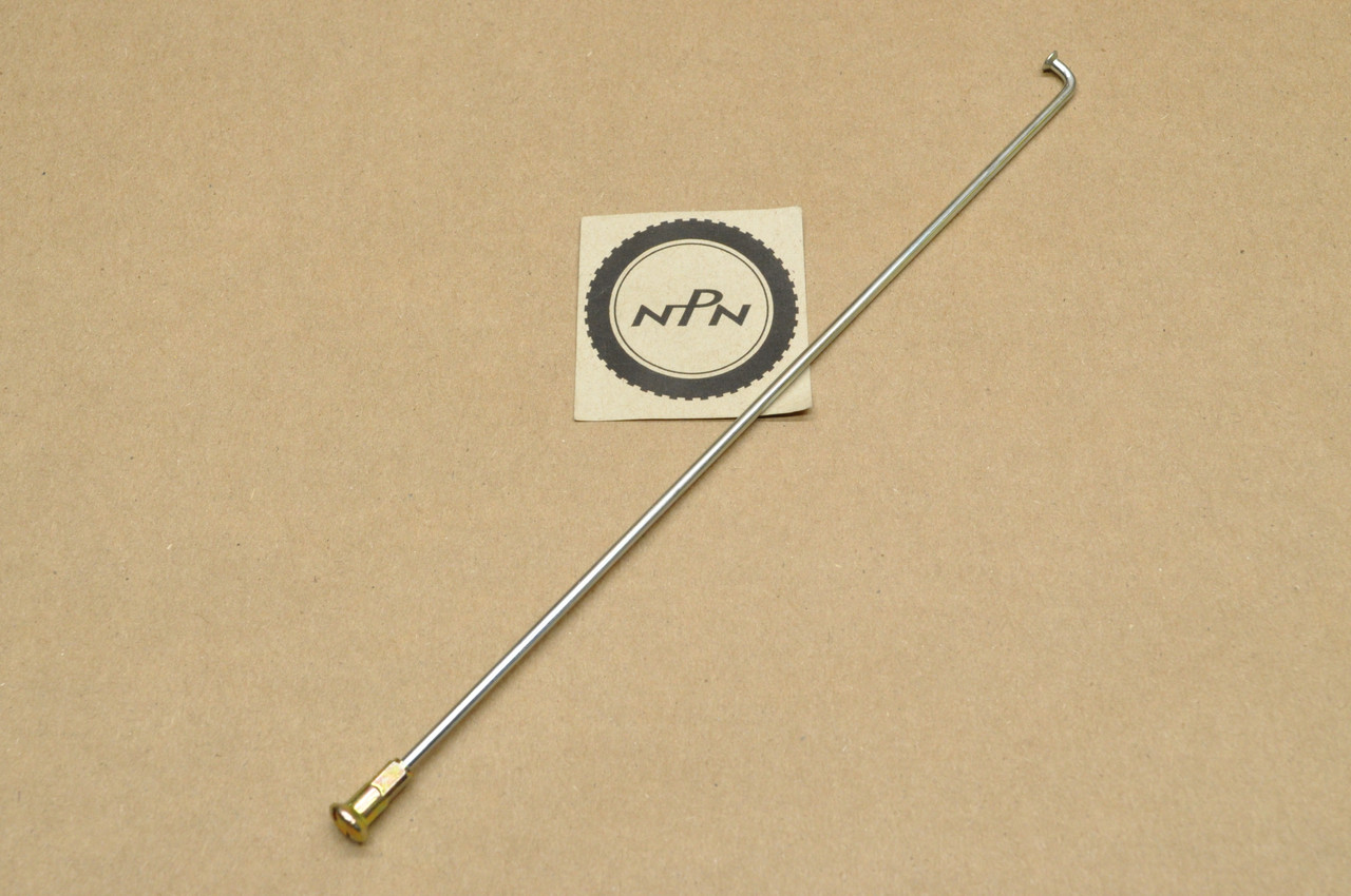 NOS Honda 1978 PA50 I PA50 II Front Wheel Spoke "A" & Nipple 97188-11214-10