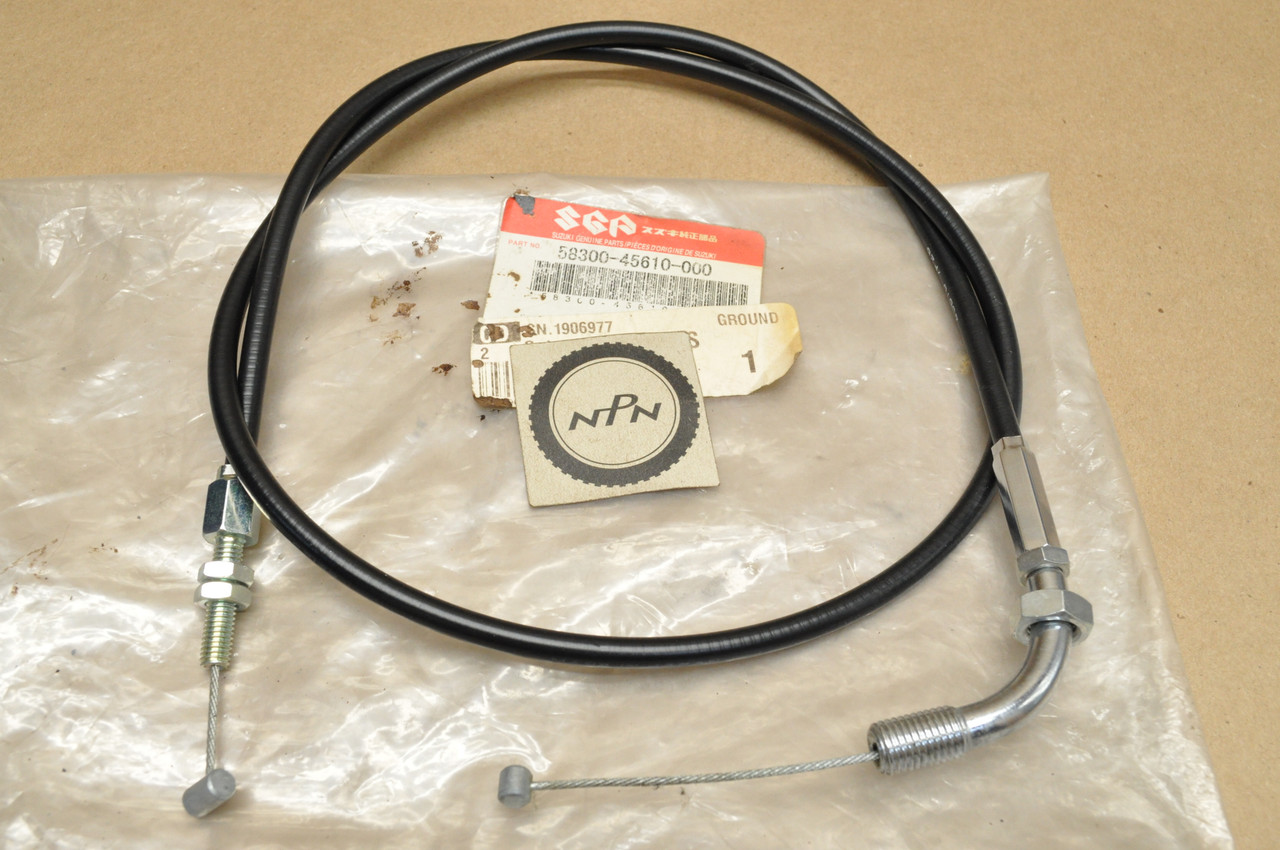 NOS Suzuki 1978-79 GS1000 1977-79 GS750 1979 GS850 Throttle Cable B 58300-45610