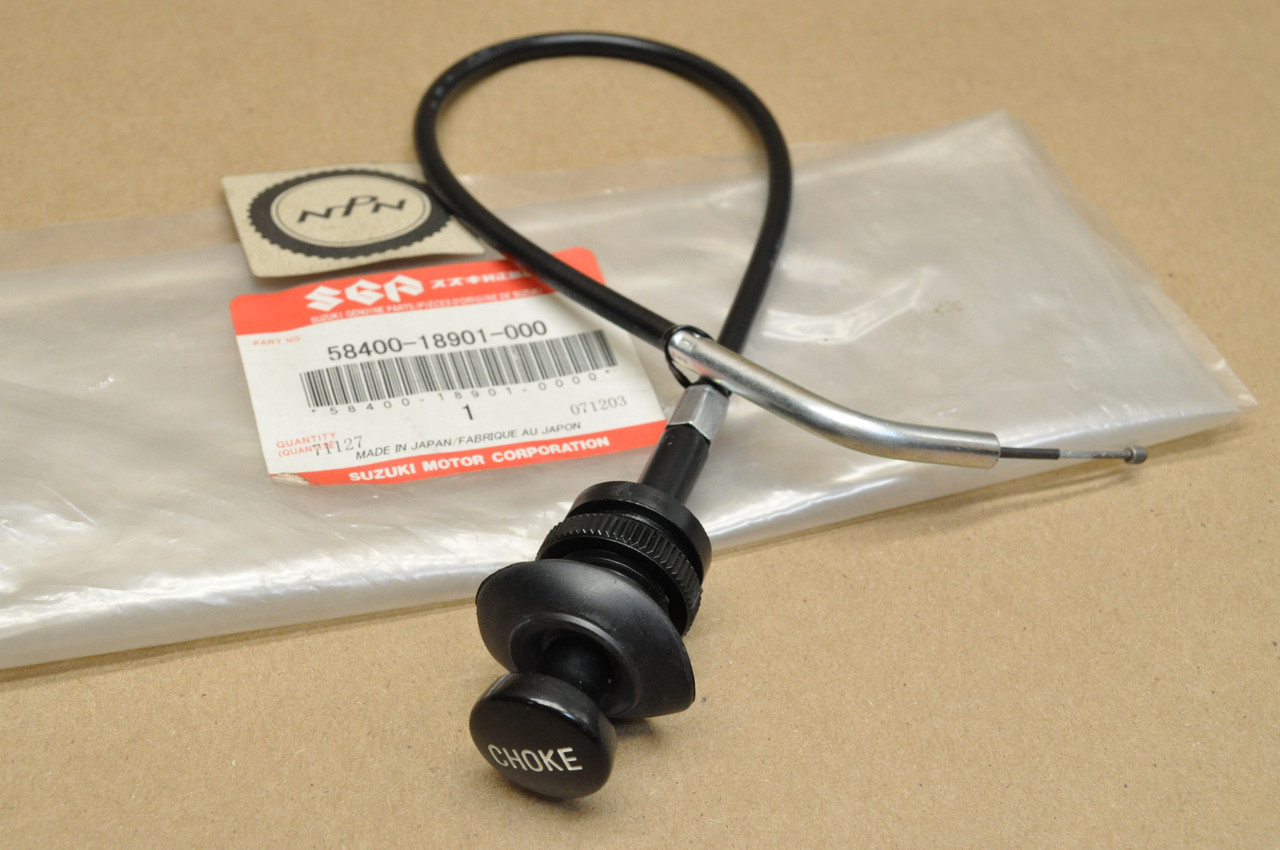 Câble De Starter (choke) Pour Suzuki VS Intruder 600 750 800 - Référence #58400-38A13 - Compatible Nombreux Modèles 1986-2000 - 4