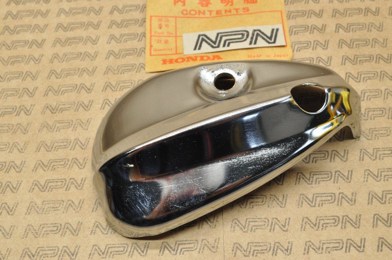 NOS Honda S65 Chrome Left Lower Front Fork Cover 51345-035-000