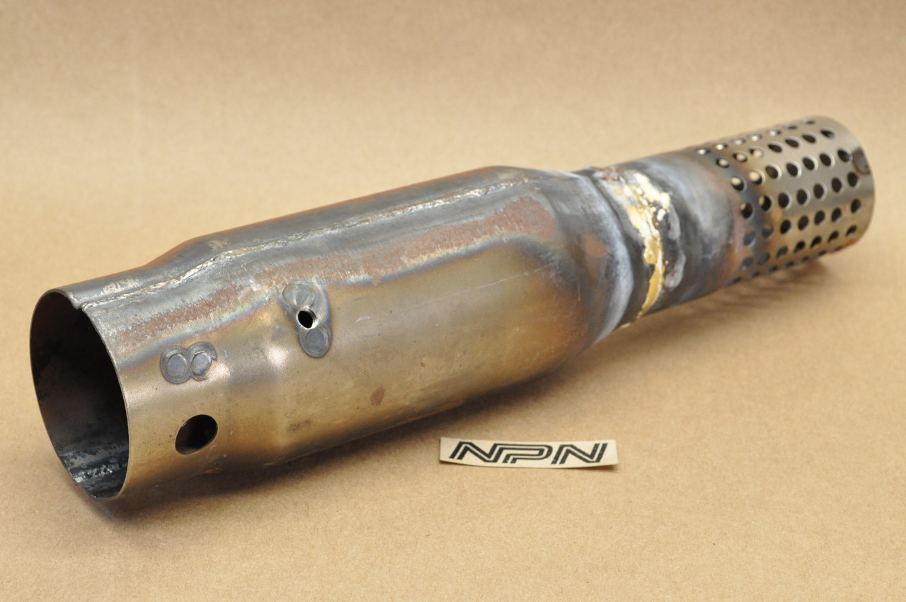 NOS Suzuki 1977-79 PE250 Exhaust Muffler Spark Arrestor 14810-32200