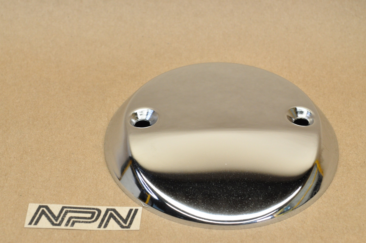 NOS Honda CB200 CB200T CL200 Chrome Clutch Adjust Cover 11348-354-000