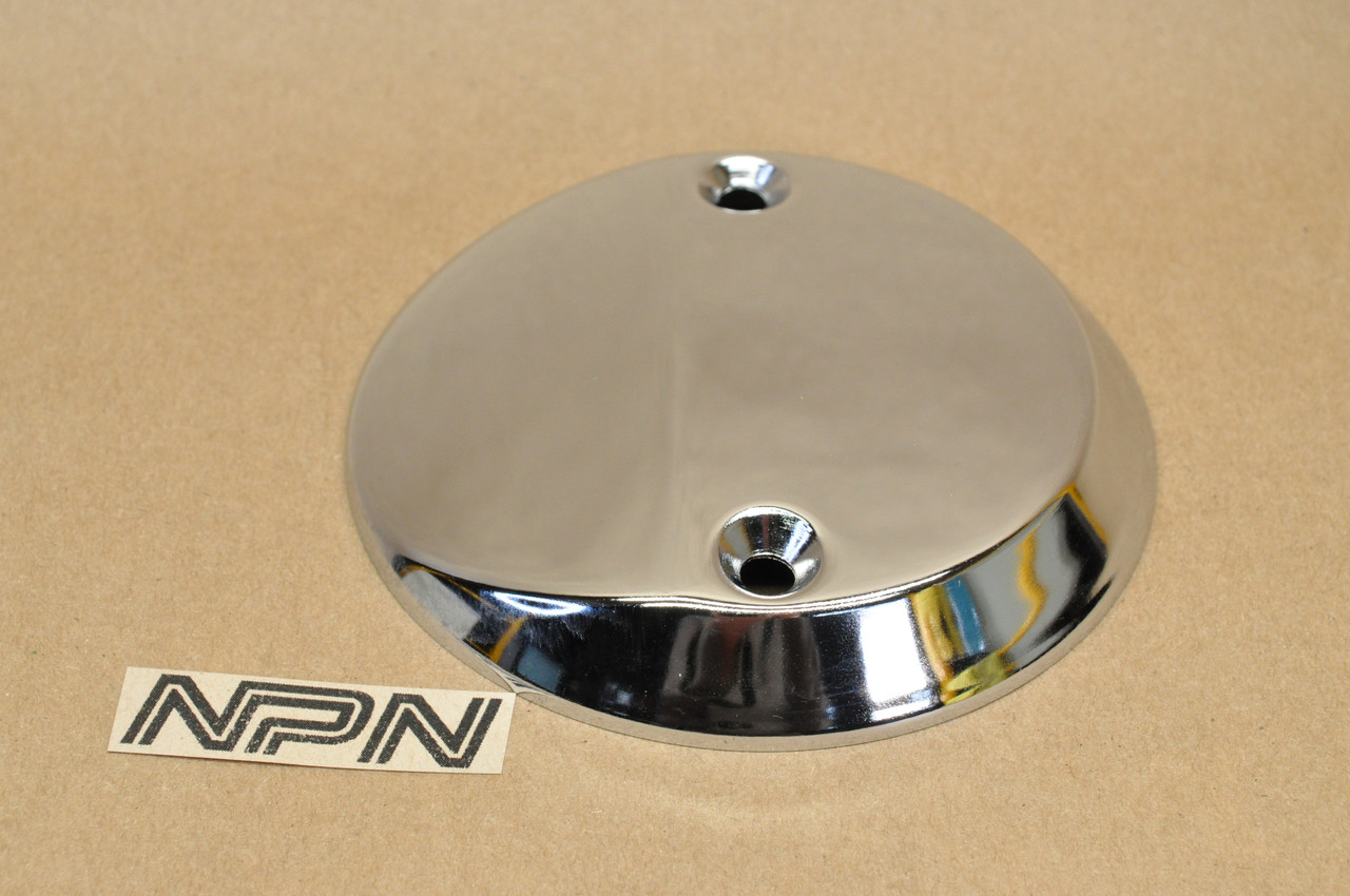 NOS Honda CB200 CB200T CL200 Chrome Clutch Adjust Cover 11348-354-000