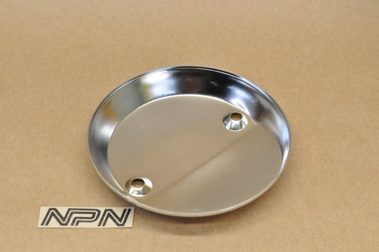 NOS Honda CB200 CB200T CL200 Chrome Clutch Adjust Cover 11348-354-000