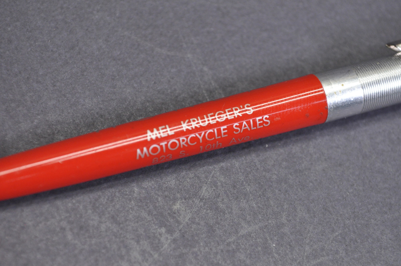 Early 1960s  Honda Motorcycle Dealership Pen Mel Krueger's Motorcycle Sales Wausau Wisconsin