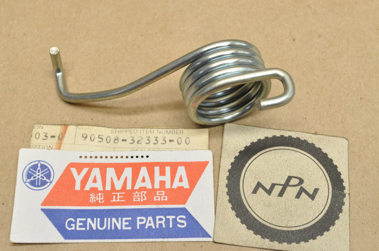 NOS Yamaha 1977 TT500 197779 XT500 Chain Tensioner Arm Torsion Spring
