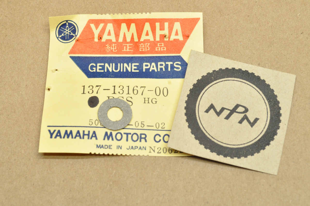 NOS Yamaha U5 YM1 YDS3 Banjo Bolt Gasket 137-13167-00