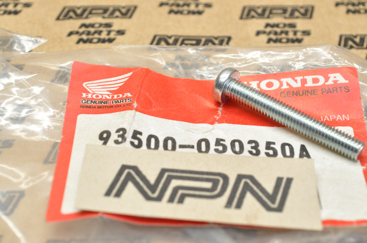NOS Honda ATC250 CB400 CB450 CT70 CX500 FT500 GL1000 Z50 Screw 93500-05035-0A
