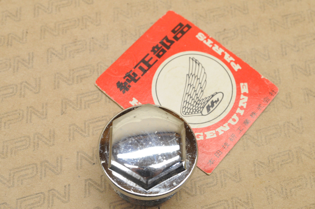 NOS Honda CB550 CB750 CR250 M MT250 XL250 XL350 Front Fork Top Bolt 90123-300-000