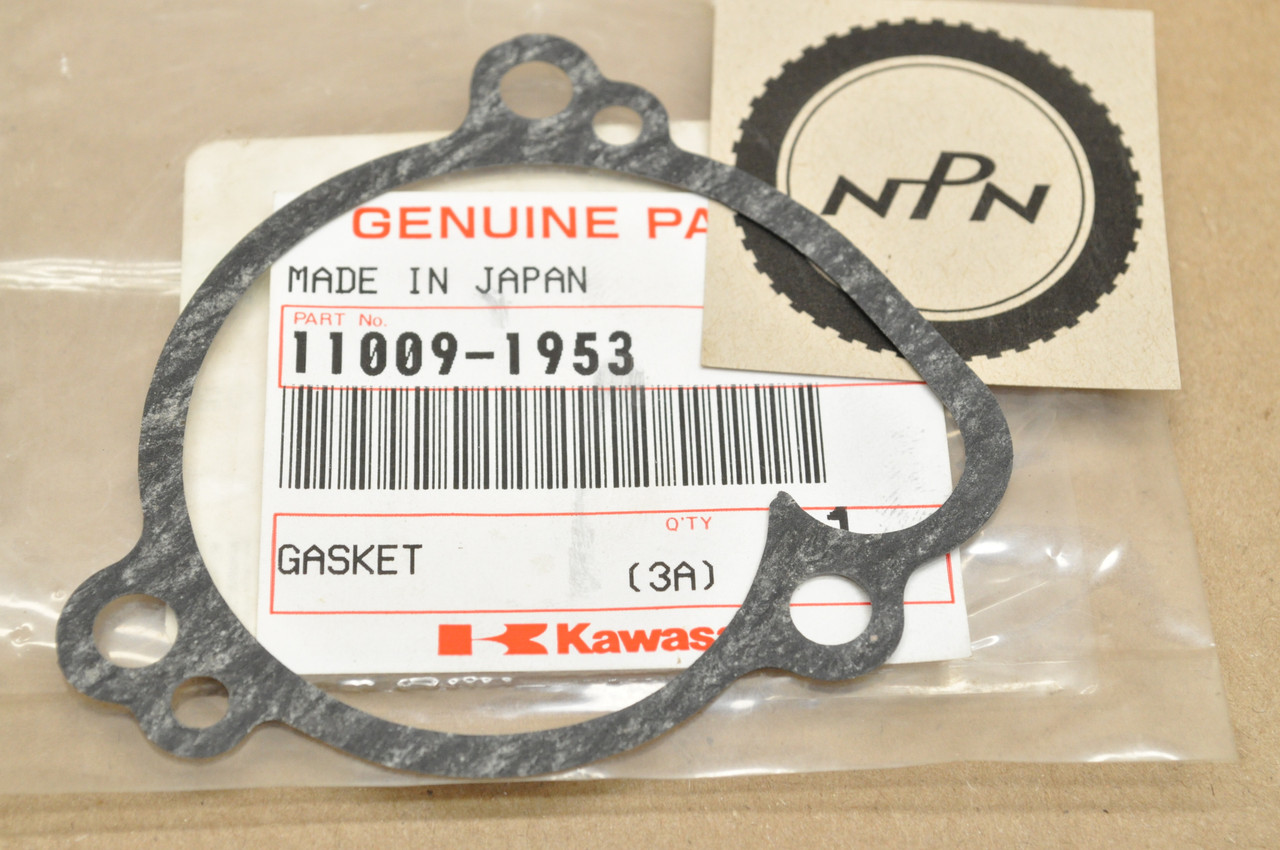 NOS Kawasaki KDX250 KX250 KXT250 Tecate Water Pump Cover Gasket 11009-1953