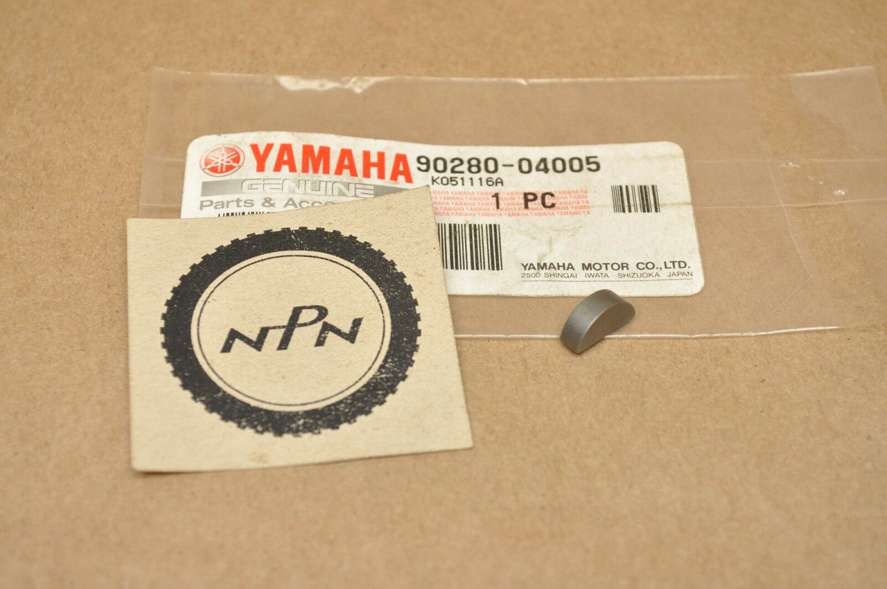 NOS Yamaha XS360 XS400 XS650 TX500 TX650 RD250 RD350 RD400 TZ350 Woodruff Key 90280-04005