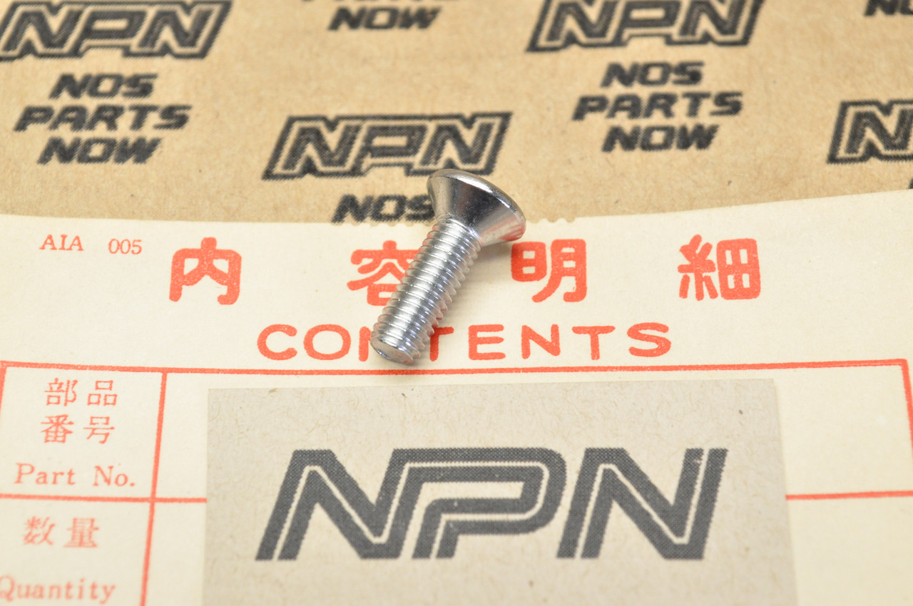 NOS Honda CB1100 CB72 CB750 MT250 SL350 XL350 XL500 XR250 Screw 93700-05016-0A