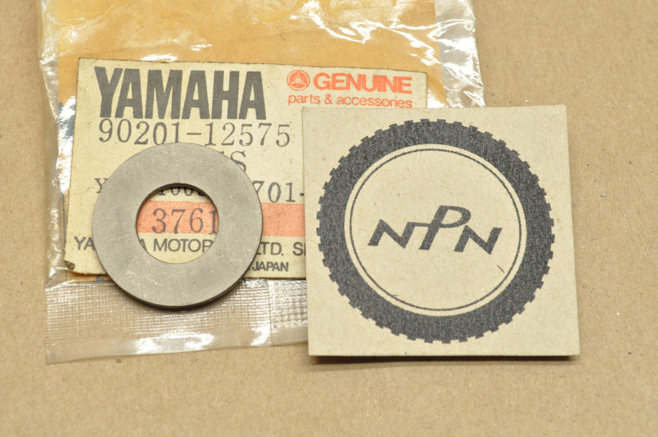 NOS Yamaha AS2 BW80 CS3 CS5 DS7 DT1 DT100 DT175 DT50 DT80 FJ1100 FJ1200 FJ600 PW80 XS850 YFM250 YTM225 Washer 90201-12575