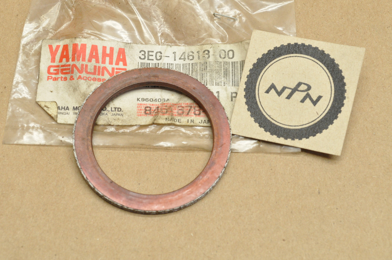 NOS Yamaha 1984-85 XV1000 1986-91 XV1100 Exhaust Gasket 3EG-14613-00