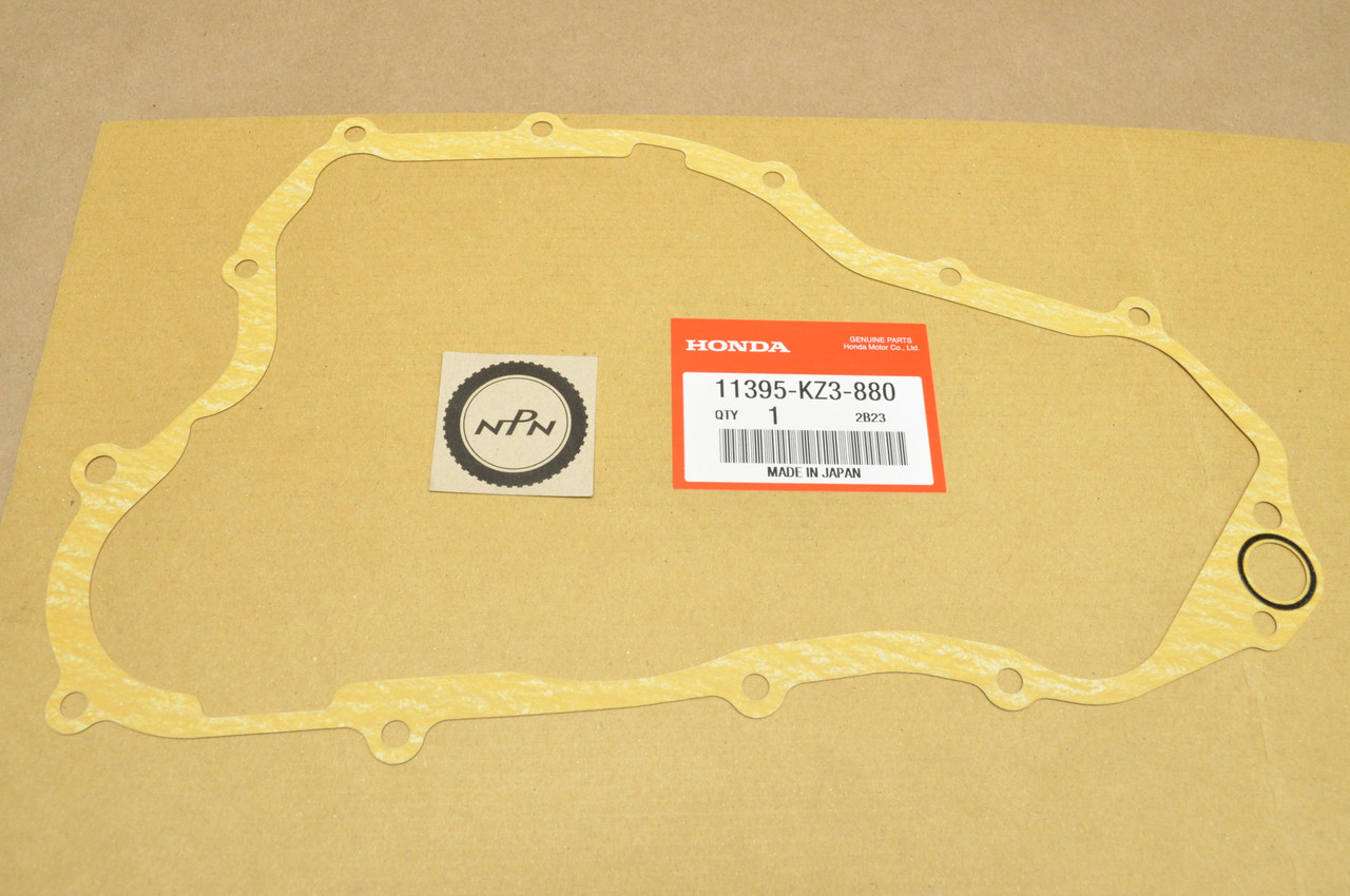 NOS Honda 1992-2001 CR250 R Right Crank Case Clutch Cover Gasket 11395-KZ3-880