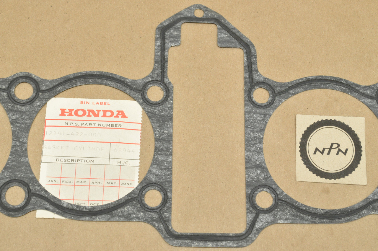 NOS Honda 1979-80 CBX Super Sport Cylinder Base Gasket 12191-422-000