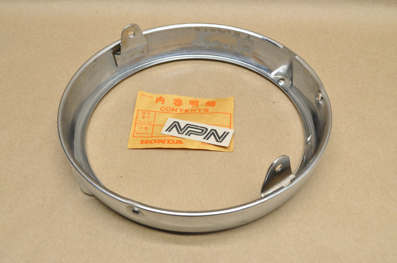 NOS Honda CB450 K0 & Late CL72 CL77 CB72 CB77 Head Light Bezel Ring 33101-283-003