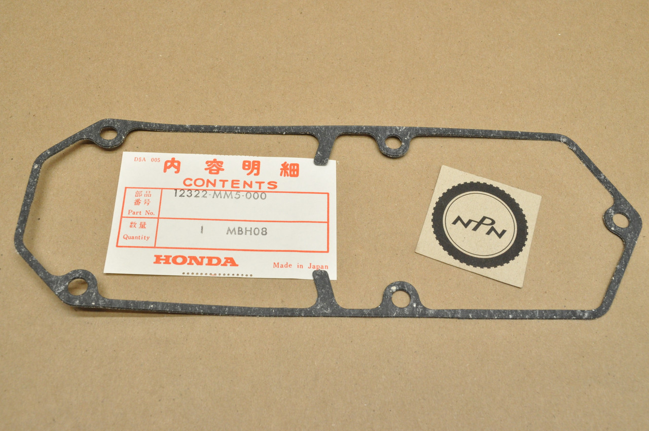 NOS Honda 1987-91 CBR1000 F Hurricane Breather Plate Gasket 12322-MM5-000