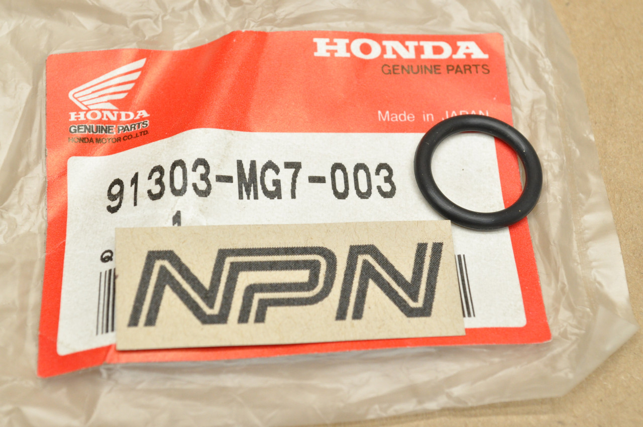 NOS Honda ATC200 ATC350 CB650 FL350 VF1000 VT700 XL250 XR500 O-Ring 91303-MG7-003