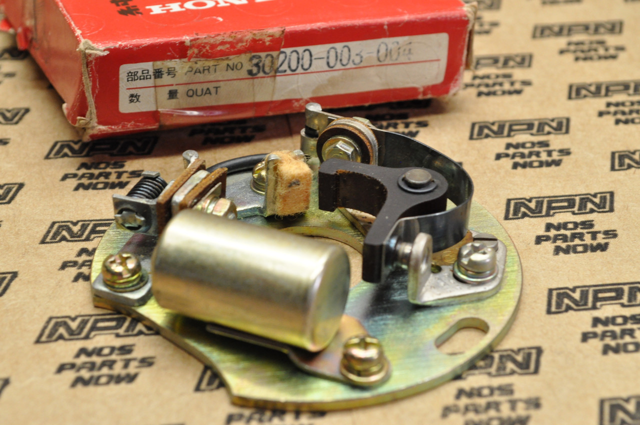 NOS Honda C102 C110 C200 CA95 CB92 CT200 Contact Points Plate Assy 30200-003-004