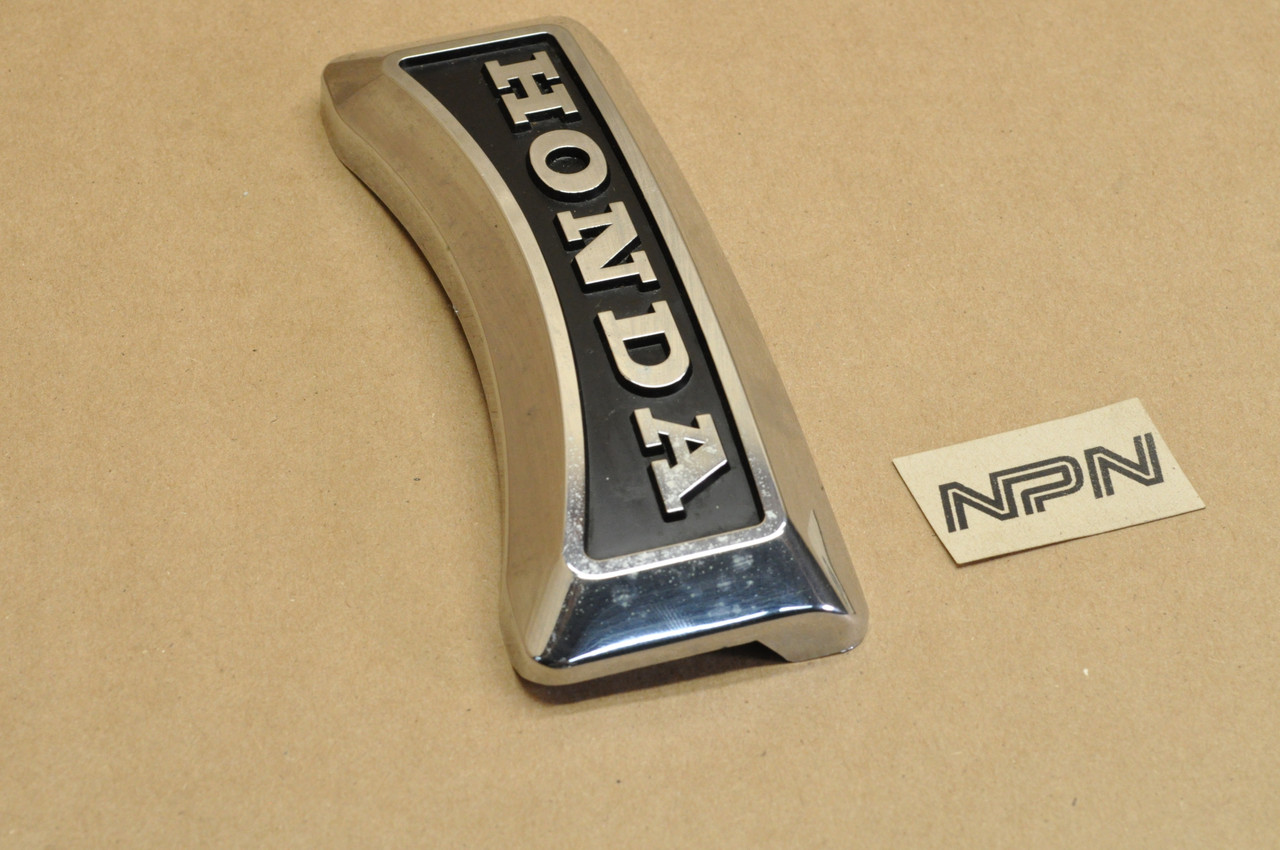 Vintage Used OEM Honda CB450 CM400 CM450 Fork Cover Emblem 61401