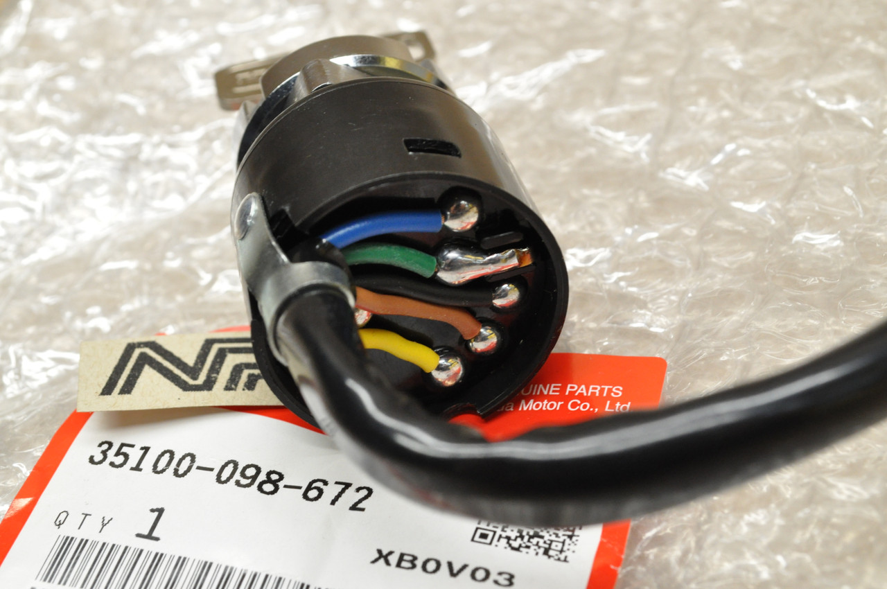 NOS Honda CT70H K0 CT70 K0 Ignition Switch & Key 35100-098-672