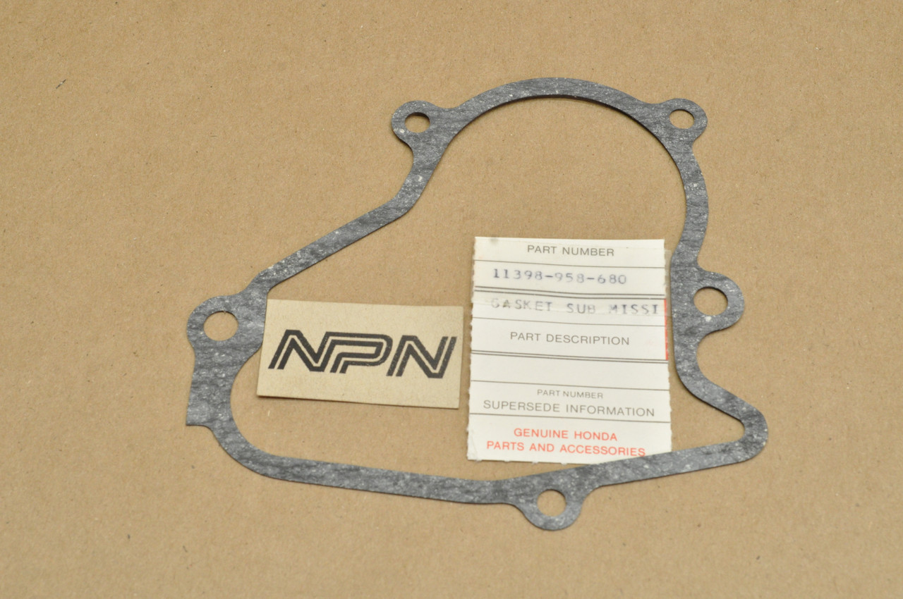 NOS Honda 1982-83 ATC200 E Big Red Sub Transmission Cover Gasket 11398-958-680