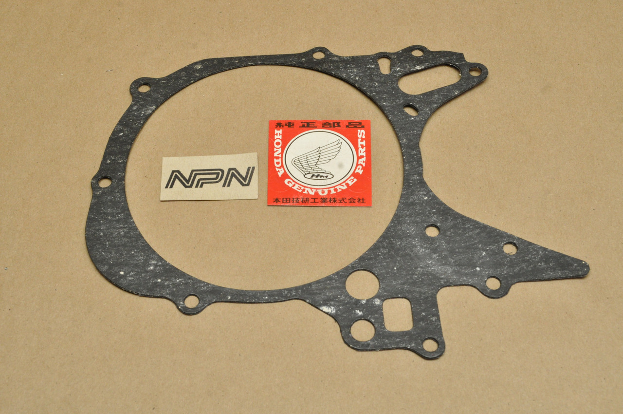 NOS Honda 1979-80 ATC110 ATC90 K0-78 Left Crank Case Cover Gasket 11395-918-000