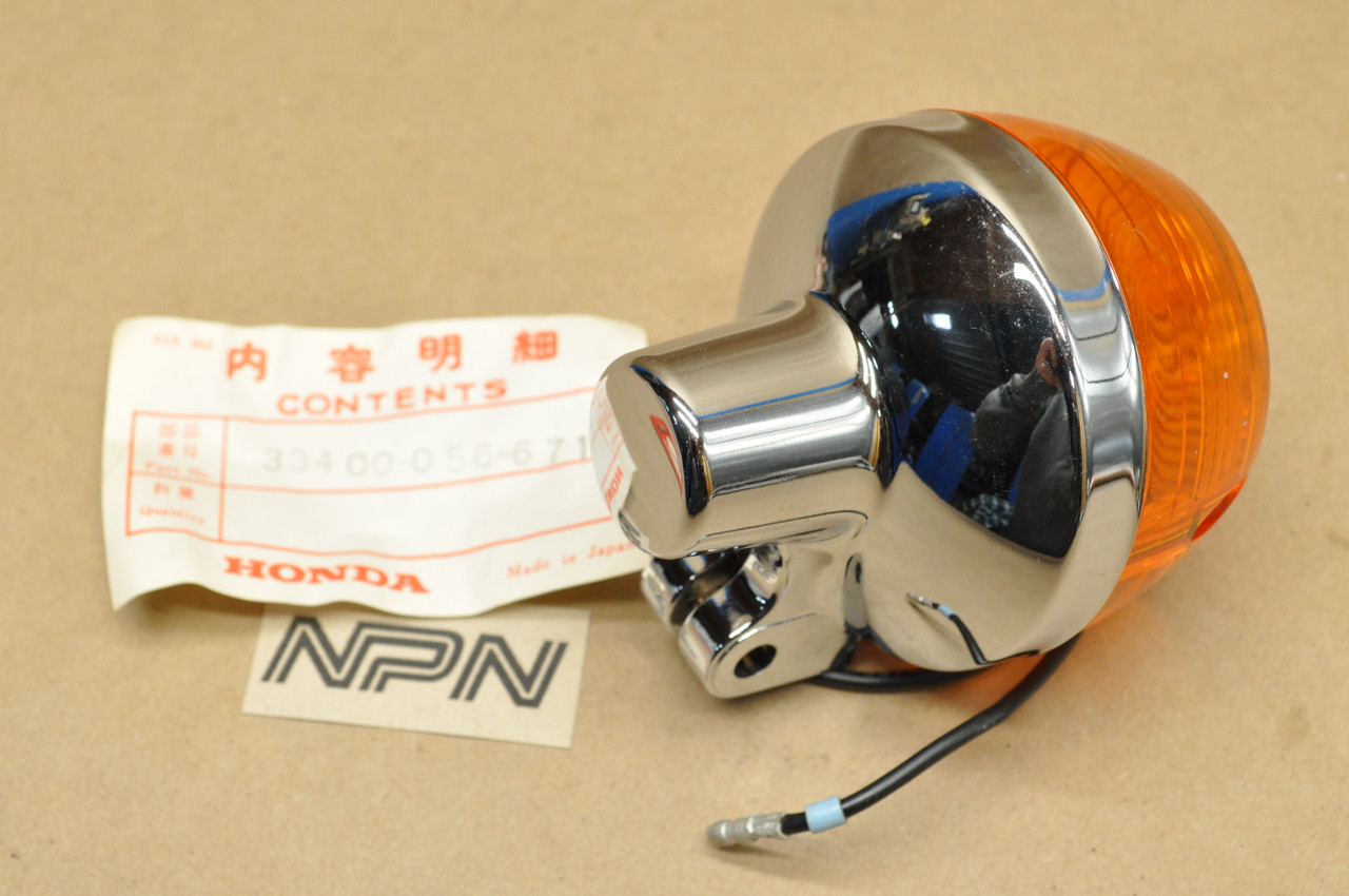 NOS Honda C70 CB100 CL70 CT70 CT90 S90 ST90 XL250 XL70 Turn Signal