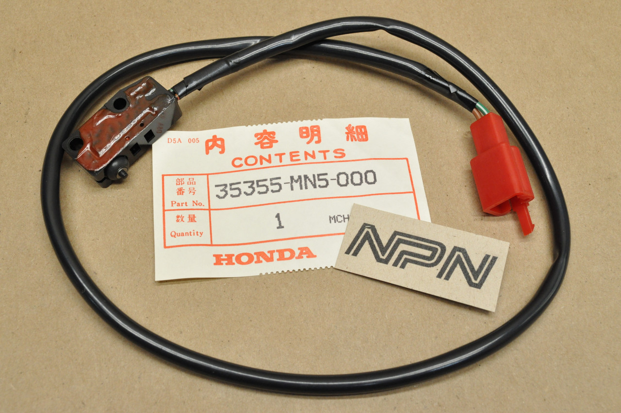 NOS Honda 1988-89 GL1500 Gold Wing Brake & Cruise Control Switch 35355-MN5-000