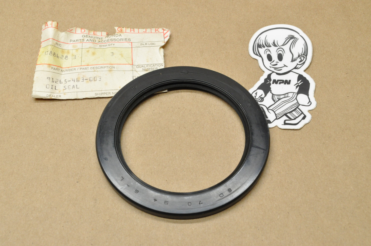 NOS Honda CB1000 CB900 GL1100 Gold Wing Drive Gear Oil Seal 91265-463-003