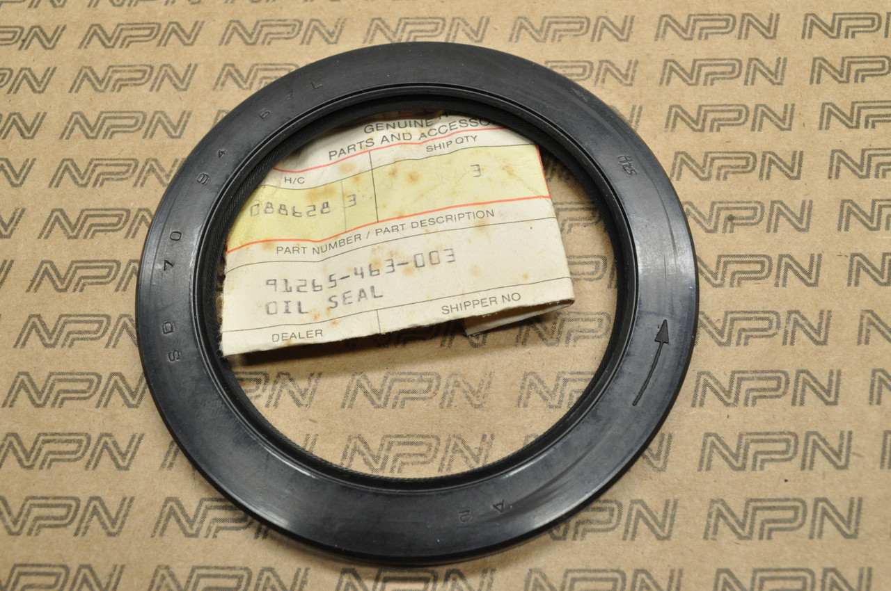 NOS Honda CB1000 CB900 GL1100 Gold Wing Drive Gear Oil Seal 91265-463-003