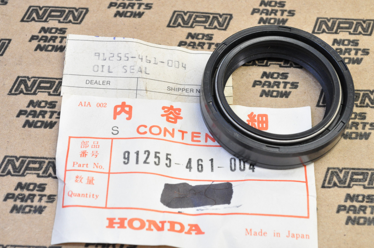 NOS Honda CB650 CB750 CB900 CX500 XL500 XR250 XR500 Oil Seal 91255-461-004