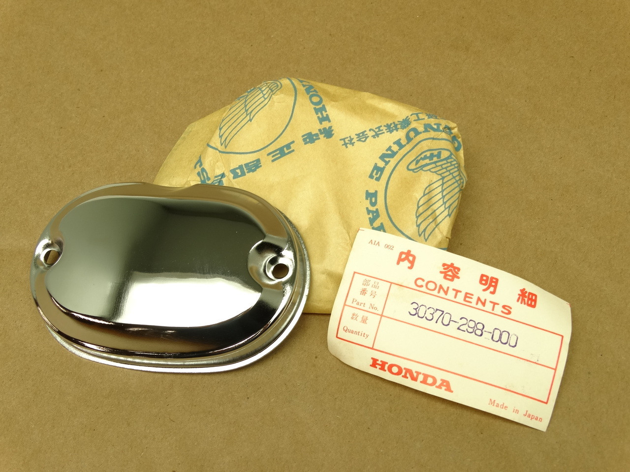 NOS Honda CB350 CL350 SL350 Engine Points Cover 30370-298-000