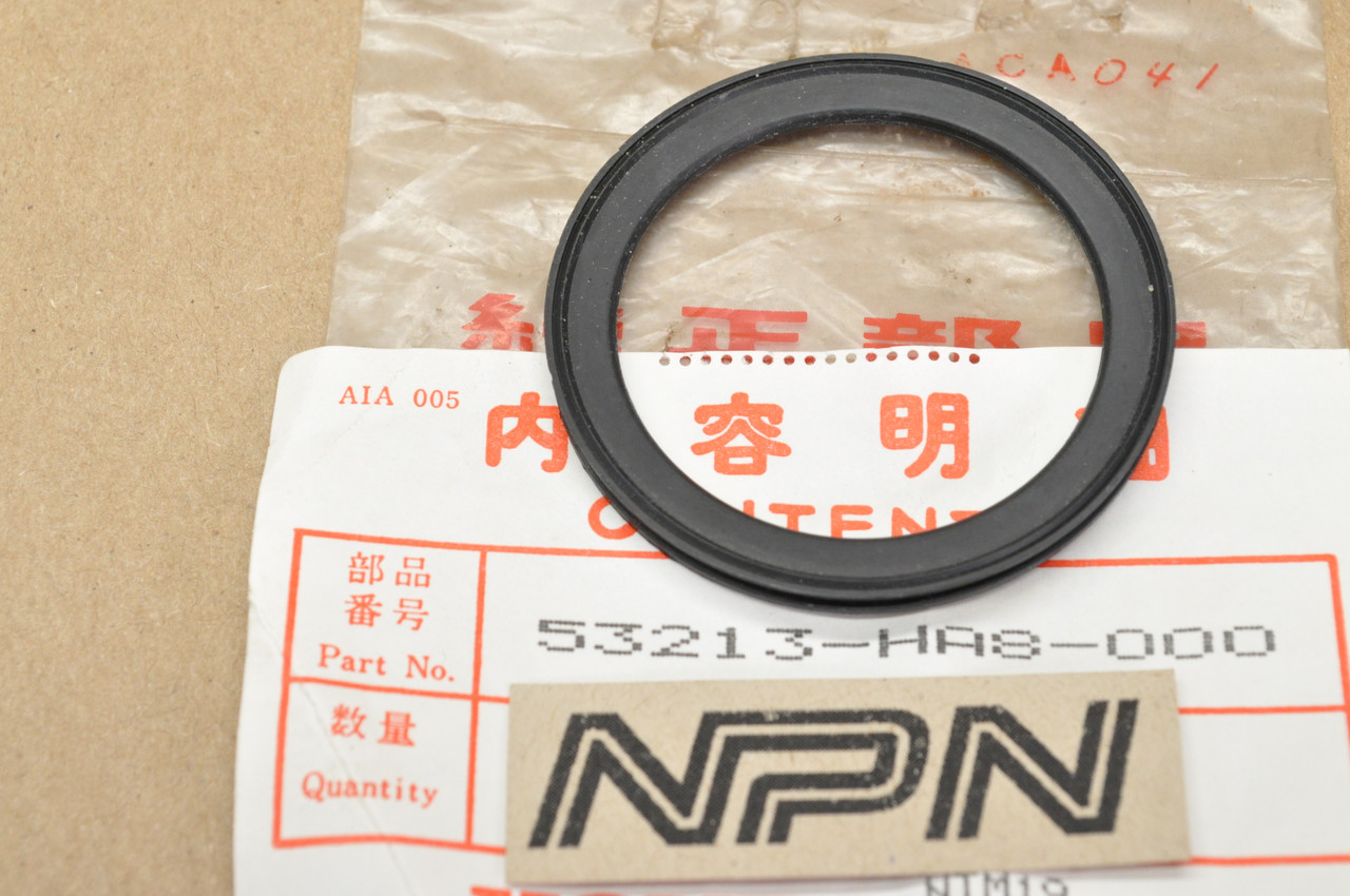 NOS Honda 1985-87 TRX250 Fourtrax Steering Stem Dust Seal 53213-HA8-000