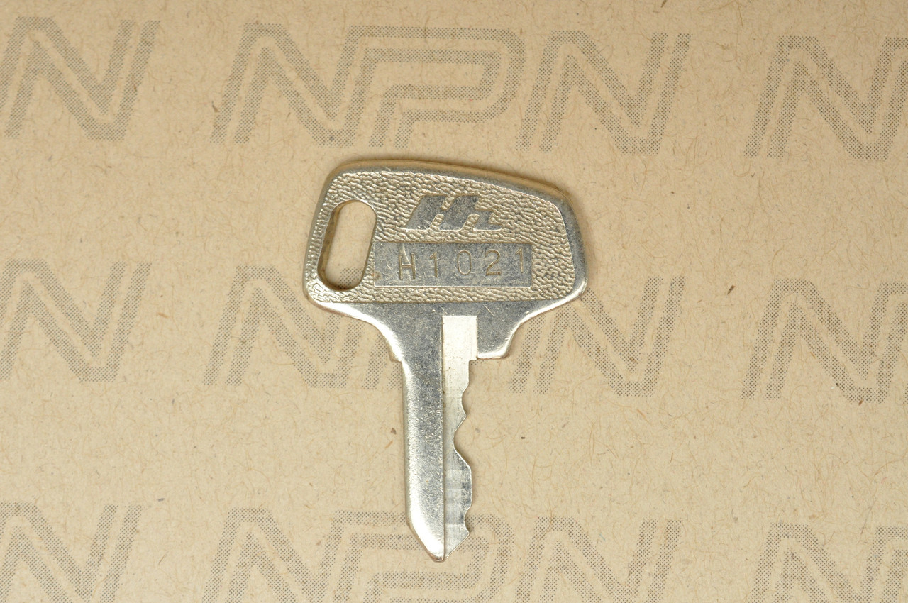 NOS Honda OEM Ignition Switch & Lock Key Single Groove H1021