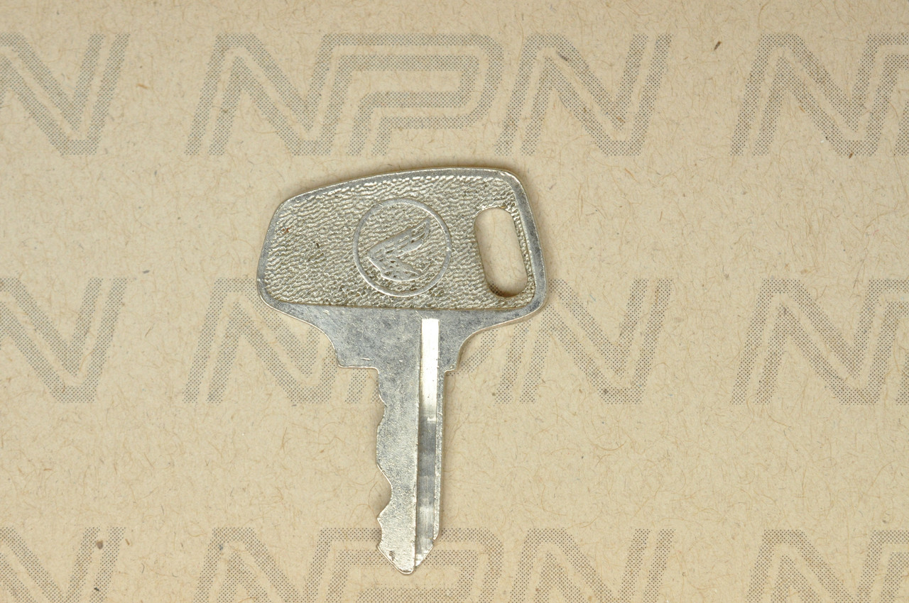 NOS Honda OEM Ignition Switch & Lock Key Single Groove H1201