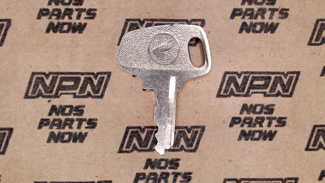 NOS Honda OEM Ignition Switch & Lock Key Single Groove H2201