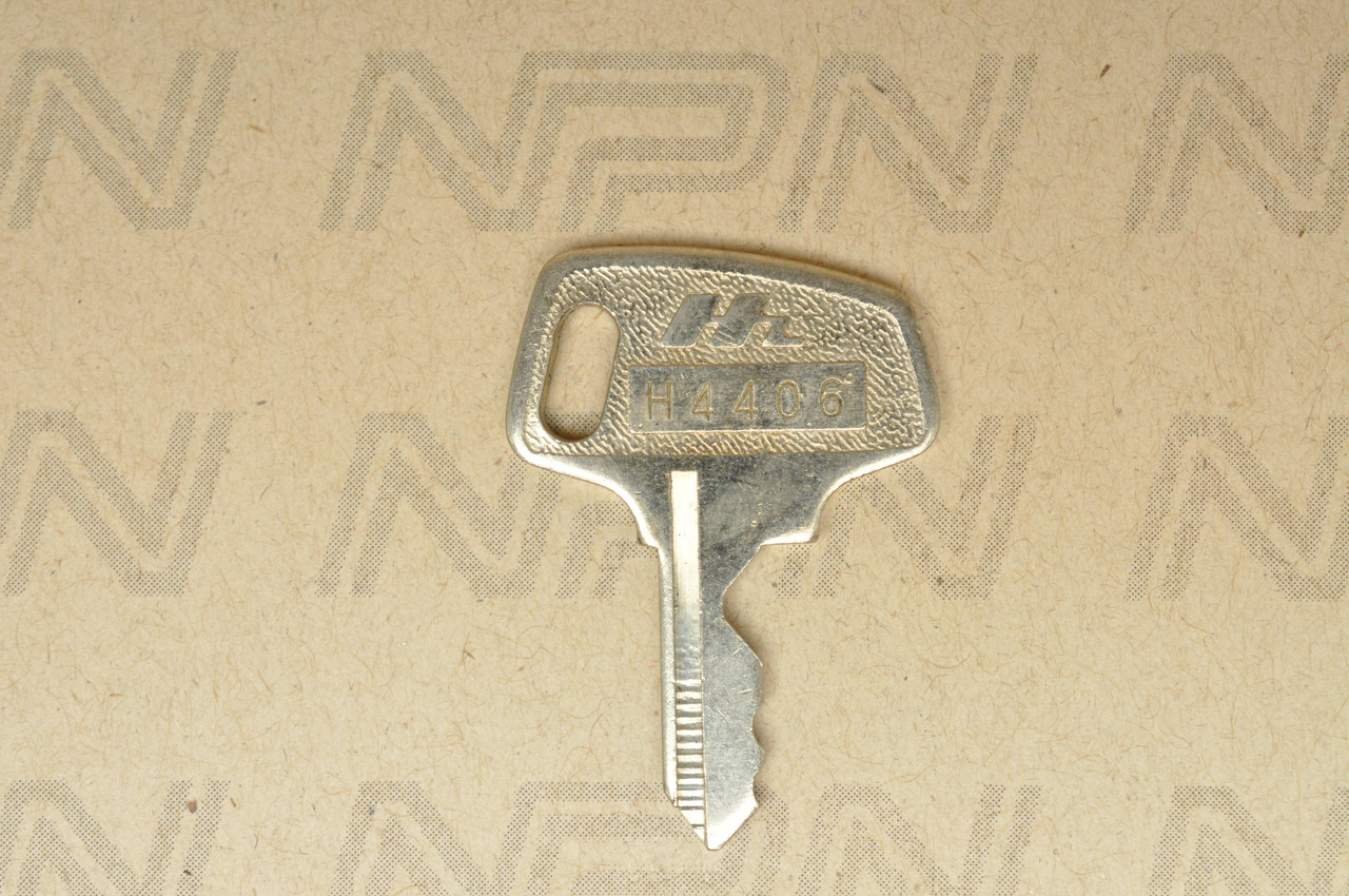 NOS Honda OEM Ignition Switch & Lock Key Single Groove H4406