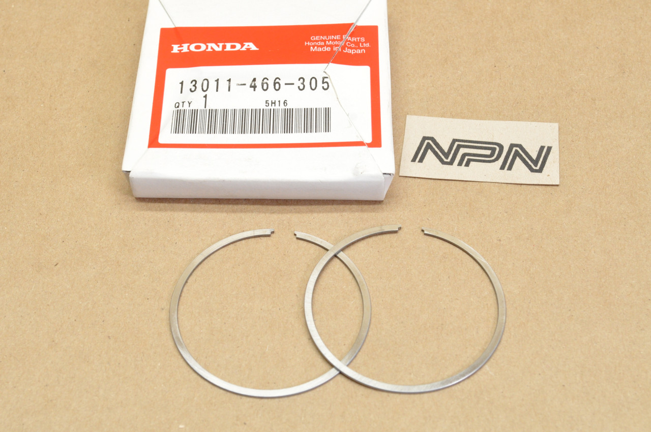 NOS Honda 1980-84 CR125 R Standard Size Piston Ring for 1 Piston 13011-466-305