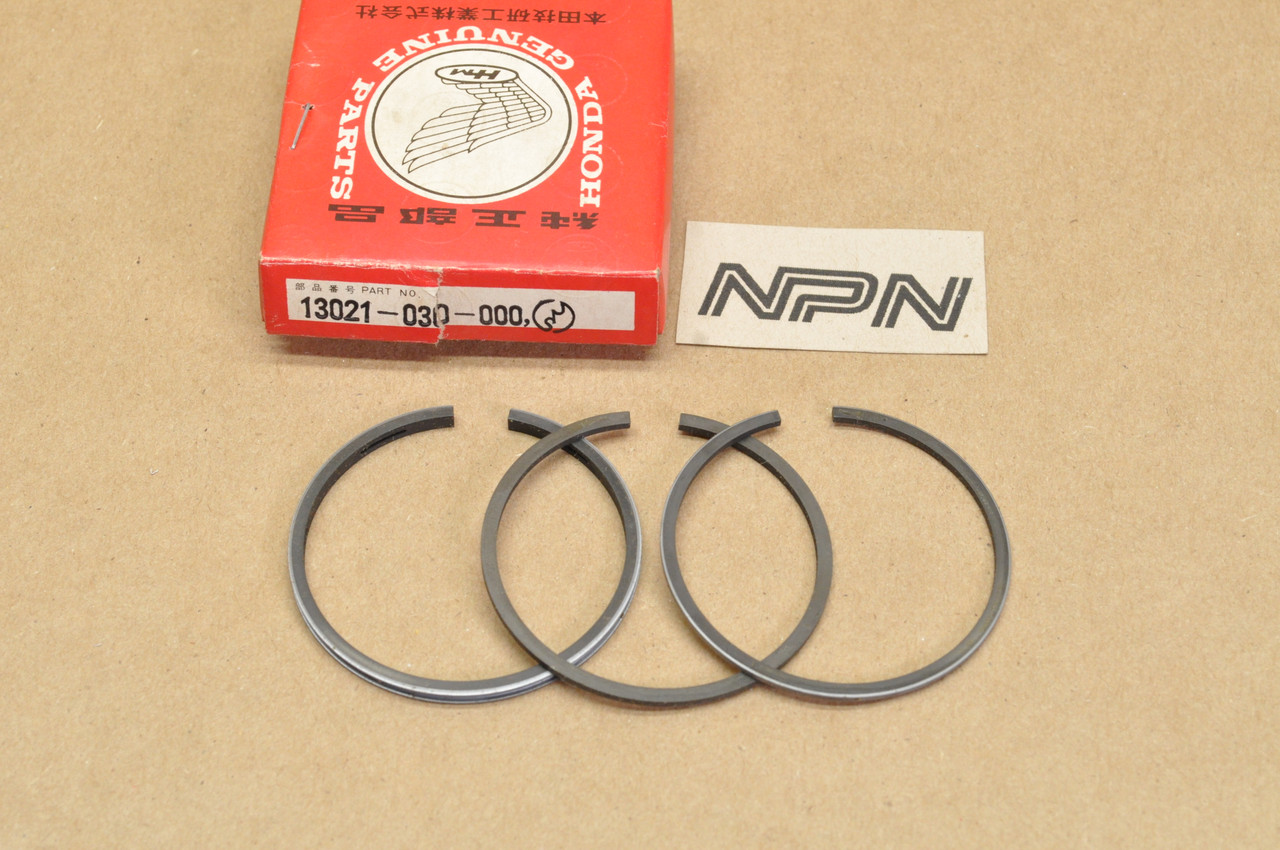 NOS Honda C200 CA95 CT200 .25 Oversize Piston Ring Set for 1 Piston 13021-030-000