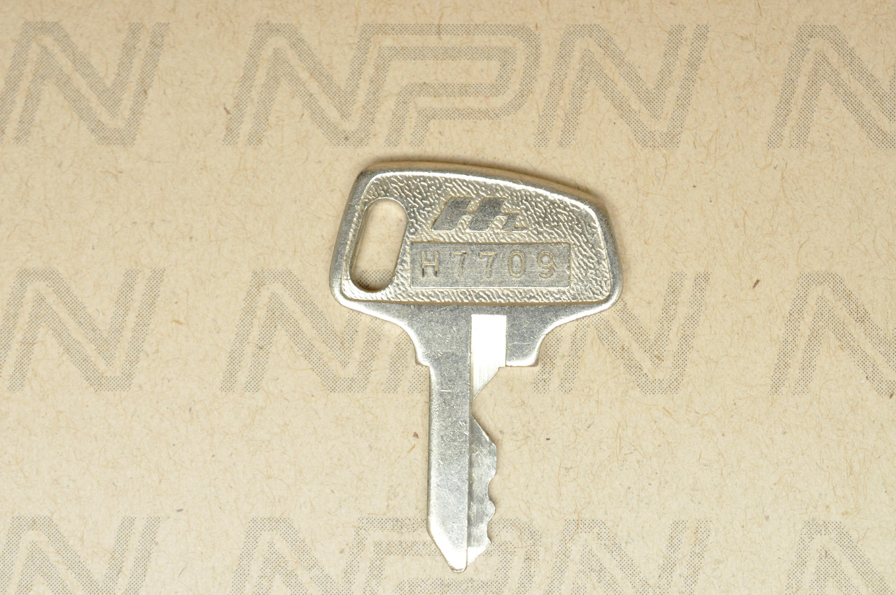 NOS Honda OEM Ignition Switch & Lock Key Single Groove H7709