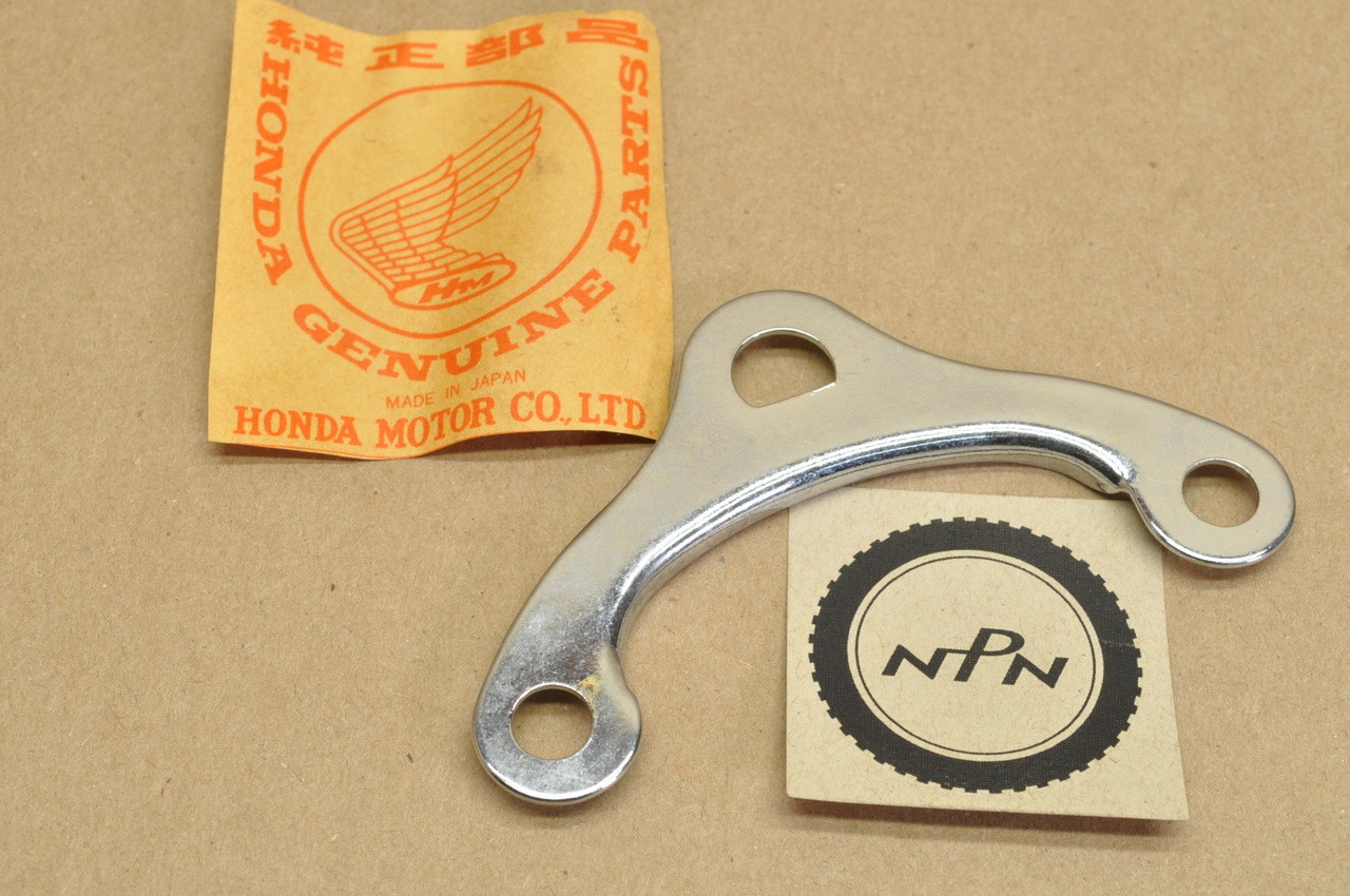 NOS Honda XL250 XL350 Choke Cable Mount Bracket Holder Plate 53137