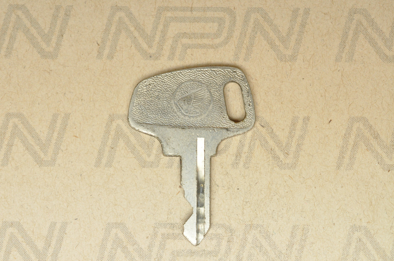 NOS Honda OEM Ignition Switch & Lock Key Single Groove H7970