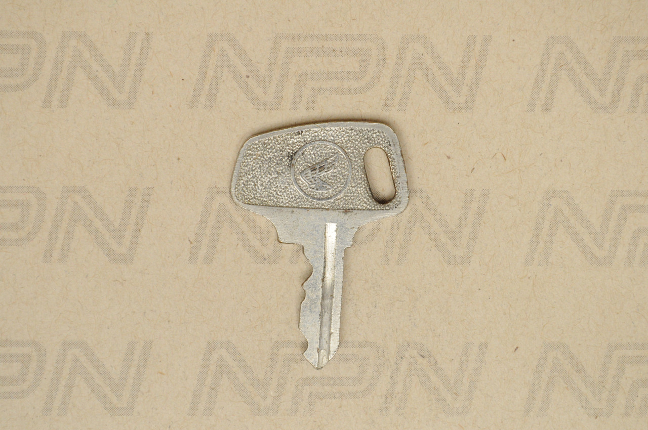 NOS Honda OEM Ignition Switch & Lock Key Single Groove H8078