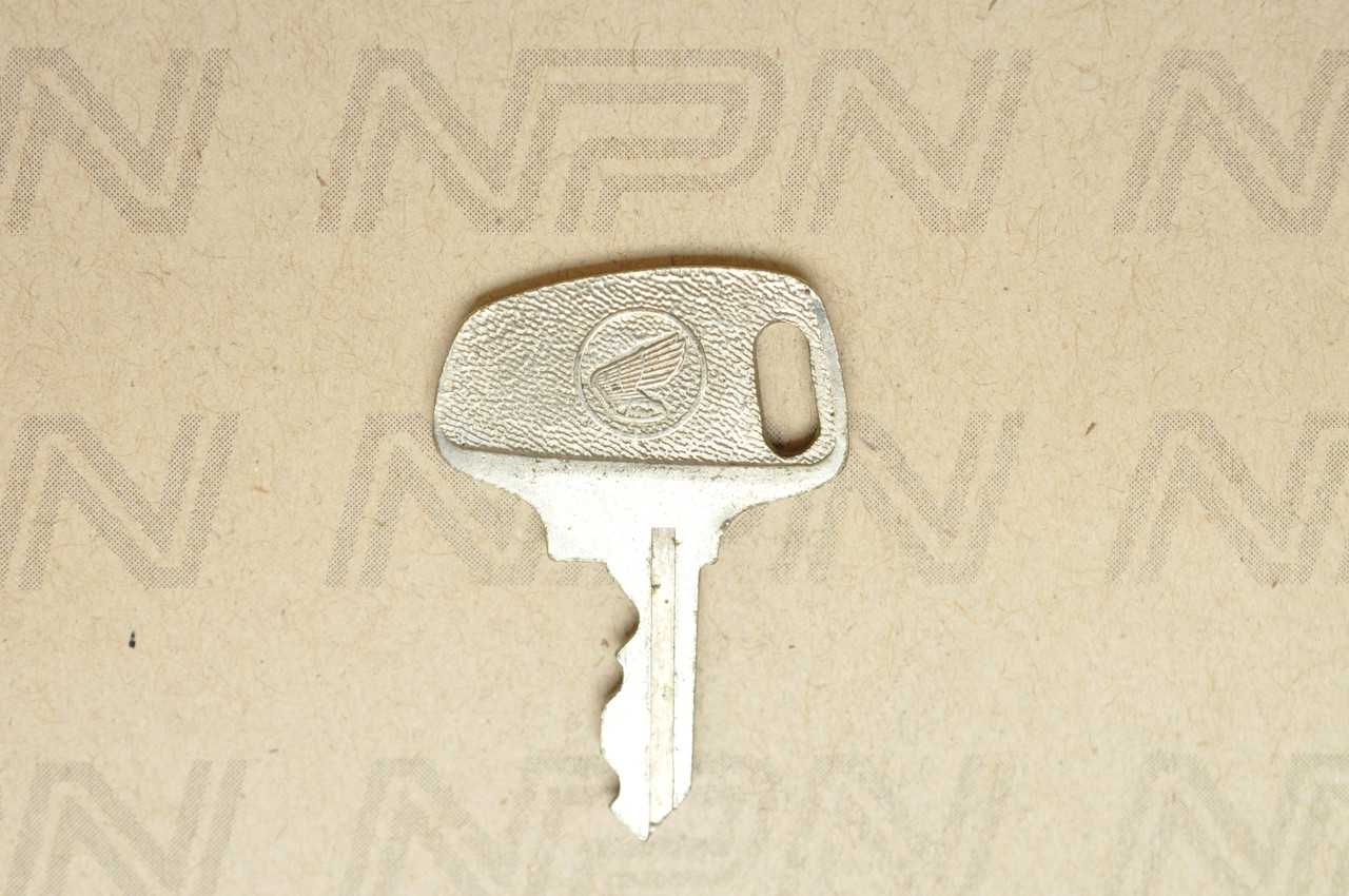 NOS Honda OEM Ignition Switch & Lock Key Single Groove H8089