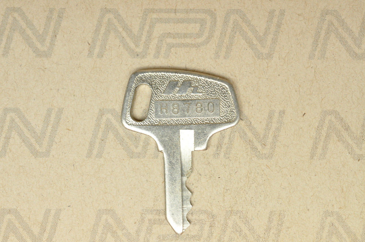 NOS Honda OEM Ignition Switch & Lock Key Single Groove H8780