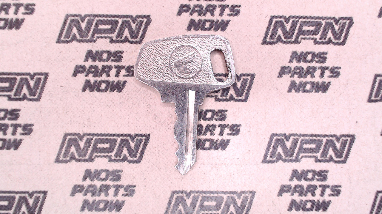 NOS Honda OEM Ignition Switch & Lock Key Single Groove H8807 - NOS