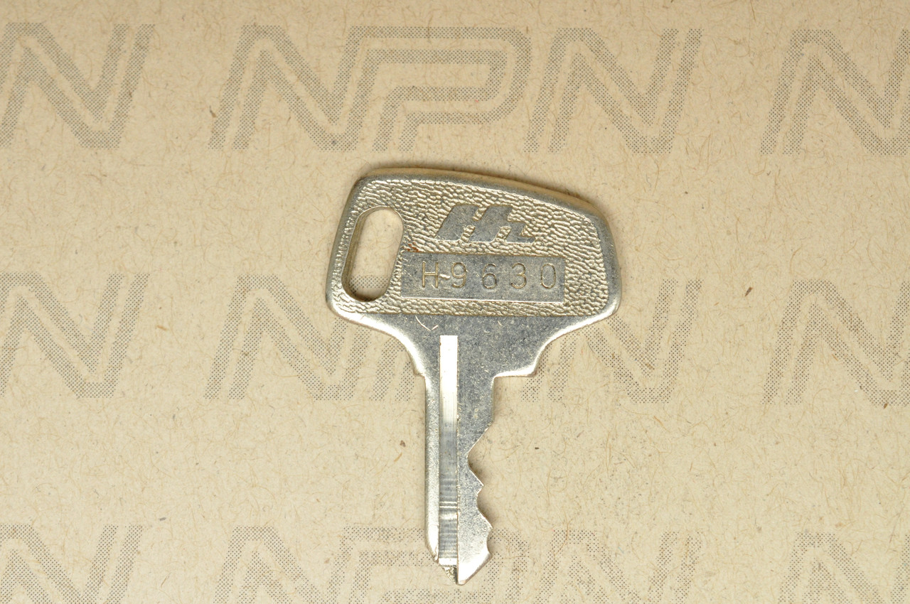 NOS Honda OEM Ignition Switch & Lock Key Single Groove H9630